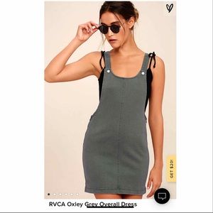 Grey Overall Dress